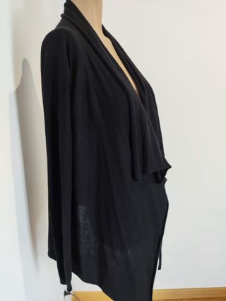 Chaqueta Lana Massimo Dutti Negra