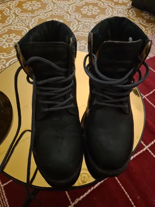 Lumberjack Anfibi Stivaletti Neri Uomo