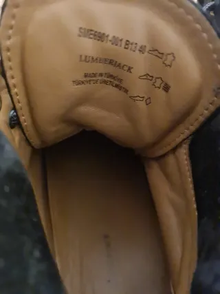 Lumberjack Anfibi Stivaletti Neri Uomo