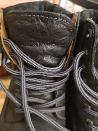 Lumberjack Anfibi Stivaletti Neri Uomo