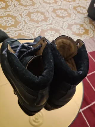 Lumberjack Anfibi Stivaletti Neri Uomo