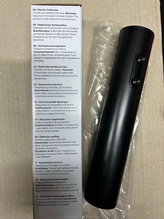 Apribottiglie Elettrico Löwentha Nero