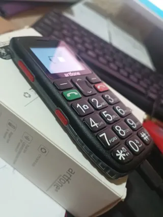 Teléfono Móvil Artfone C1 Negro Senior