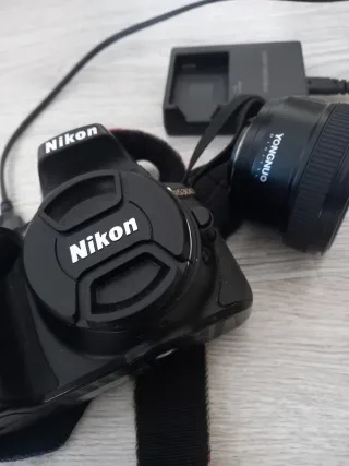 Cámara Reflex Digital Nikon D5300 Negra