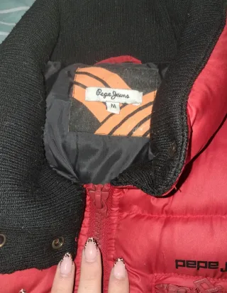 Abrigo Pepe Jeans Rojo