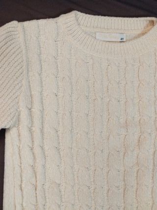 Jersey de punto Pink Baby para 4 años