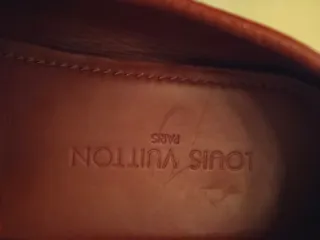 Mocasines Louis Vuitton Rojos Piel