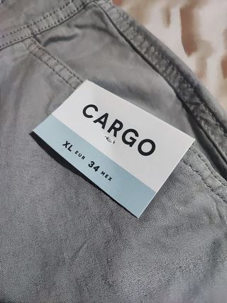 Pantalón Cargo Lefties Gris XL