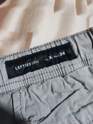 Pantalón Cargo Lefties Gris XL