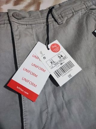 Pantalón Cargo Lefties Gris XL