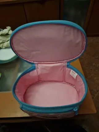 Neceser infantil Barbie rosa y azul