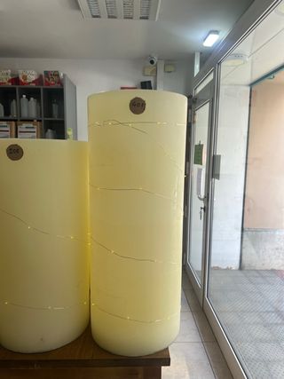 Vela de cera grande