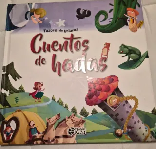 Libro Cuentos de Hadas Tesoro de Valores