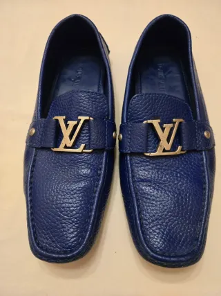 Mocasines Louis Vuitton Azul