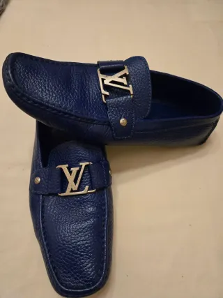 Mocasines Louis Vuitton Azul