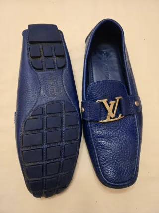 Mocasines Louis Vuitton Azul