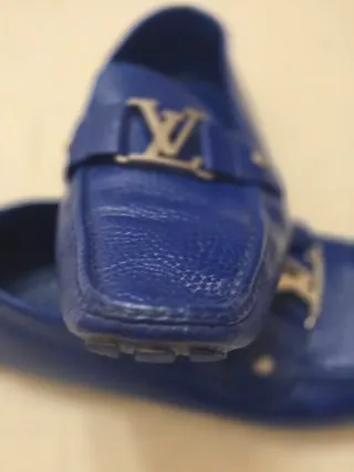 Mocasines Louis Vuitton Azul