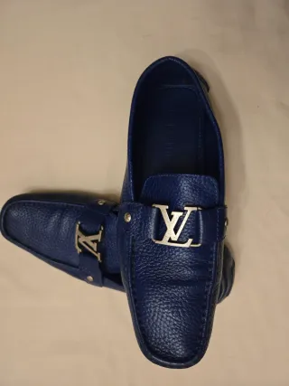 Mocasines Louis Vuitton Azul