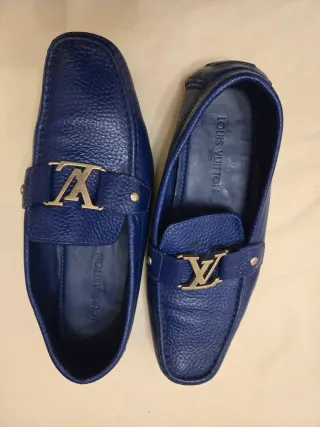 Mocasines Louis Vuitton Azul