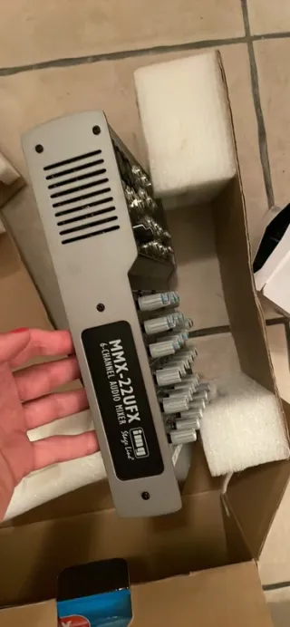 Stage Line MMX-22UFX Mixer Audio 6 Canali