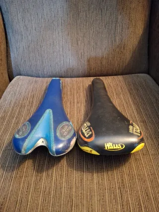 2 Sillines Bicicleta San Marco y Selle Italia