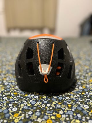 Casco Petzl Sirocco Escalada Negro/Naranja