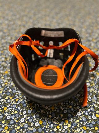 Casco Petzl Sirocco Escalada Negro/Naranja