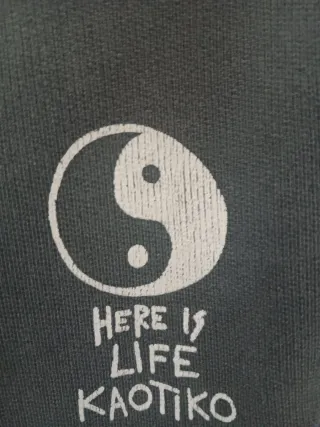 Sudadera con capucha gris