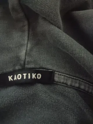 Sudadera con capucha gris