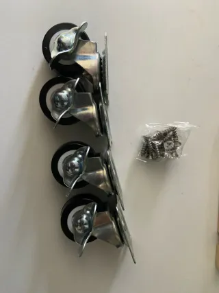 Ruedas para Muebles (4 unidades)