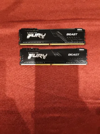 Memoria RAM Kingston Fury DDR4 32GB (2x16GB) 3200M
