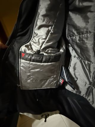 Chaqueta Moto Dainese Negra y Roja