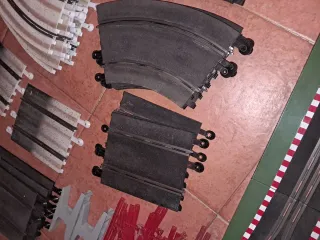 Lote piezas Scalextric todo lo de las fotos