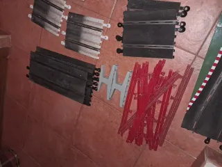 Lote piezas Scalextric todo lo de las fotos