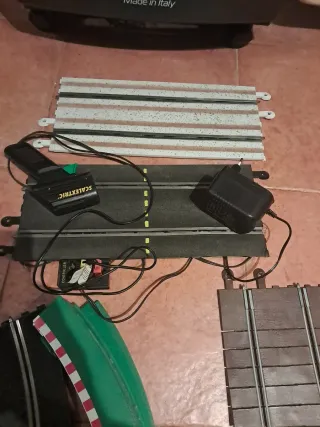 Lote piezas Scalextric todo lo de las fotos