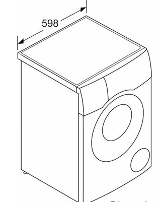 Lavadora-secadora Bosch Serie 6 10/6 kg