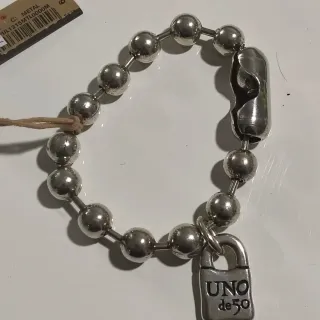 Pulsera Uno de 50 eslabones y candado