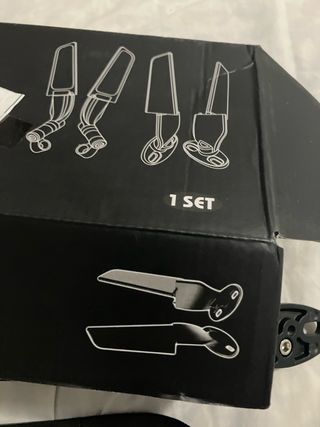 Retrovisores Moto Suzuki Negros