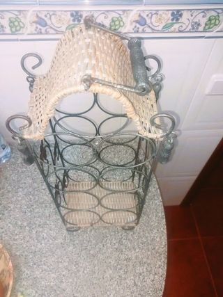 Porta-garrafas de vinho