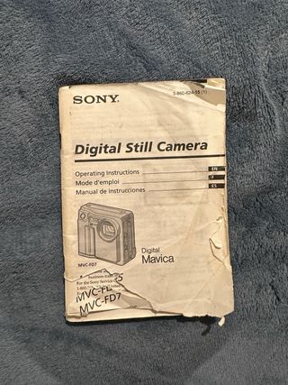 Cámara Sony Mavica Digital 10x