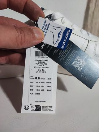 Zapatillas Jack & Jones Jfwdang Combo Bright T