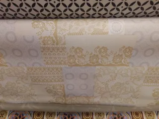 Mantel hule plástico estampado