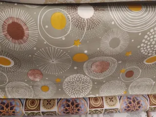 Mantel hule plástico estampado