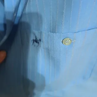 Camisa HATEXSA azul hombre