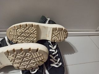 Par Zapatillas Converse Negras