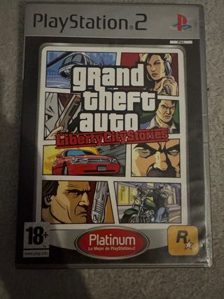 Grand Theft Auto Liberty City Stories PS2 PAL