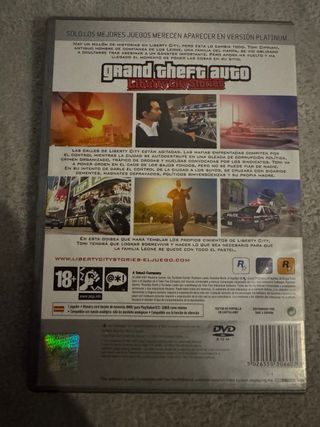 Grand Theft Auto Liberty City Stories PS2 PAL
