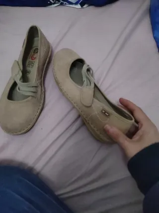 Manoletinas On Foot Talla 38 Beige