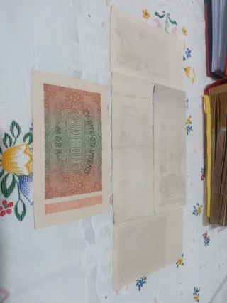 Lote Billetes Alemania Reichsbanknote