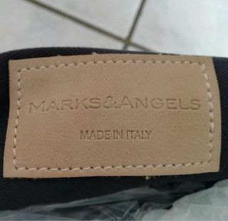 Borsa blu velluto con borchie